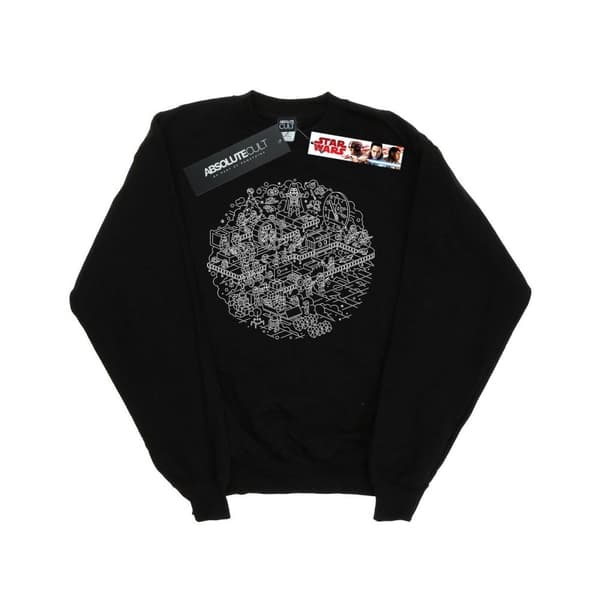Star Wars Pojkar Christmas Death Star Sweatshirt