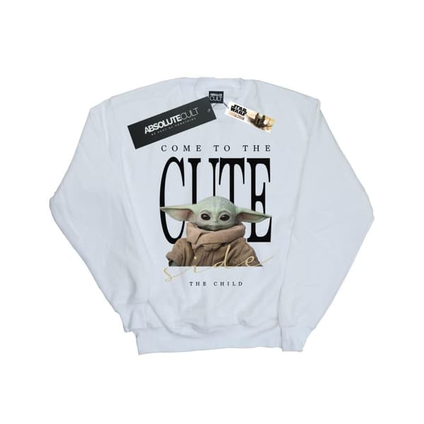 Star Wars Dam/Tjej The Mandalorian The Cute Side Sweatshirt