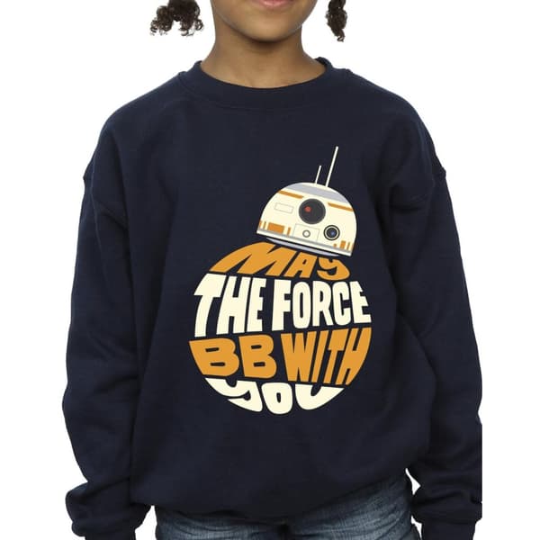 Star Wars May The Force BB8-tröja för flickor