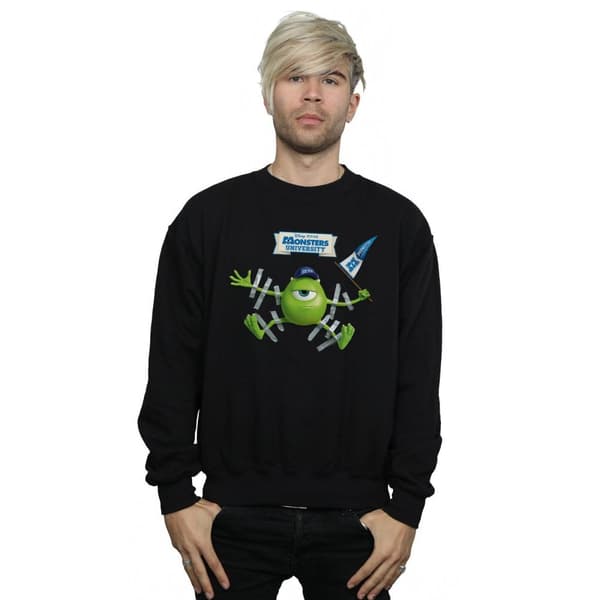 Disney Mens Monsters University Taped Mike Sweatshirt
