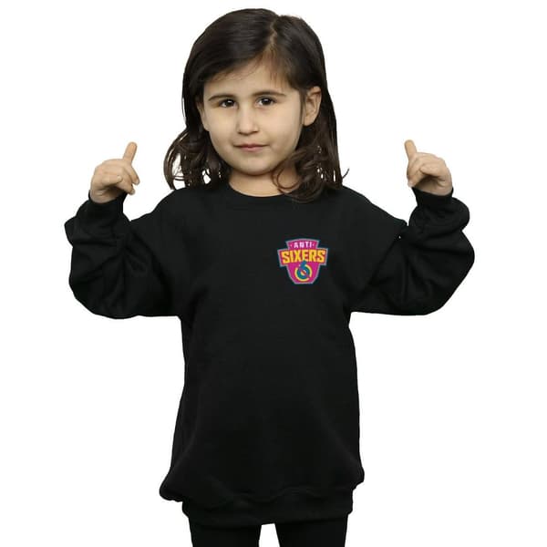 Ready Player One Girls Anti Sixers Breast Logo Sweatshirt