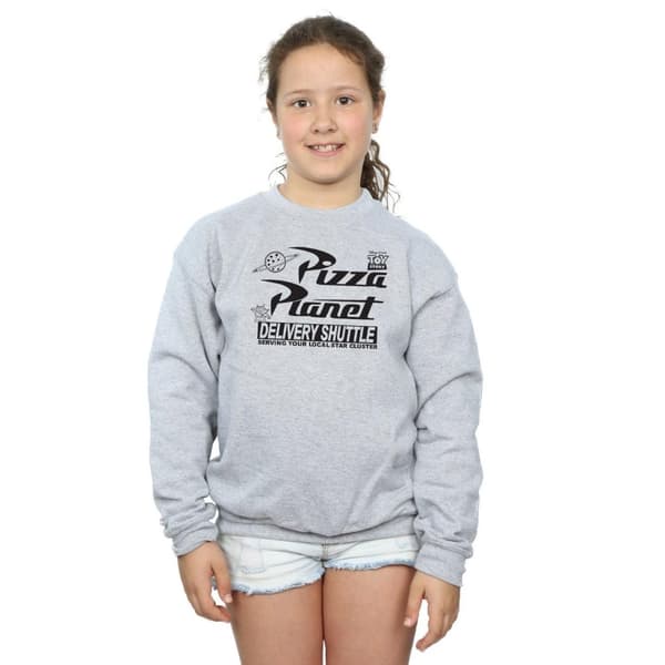 Disney Toy Story Pizza Planet Logo Sweatshirt för flickor
