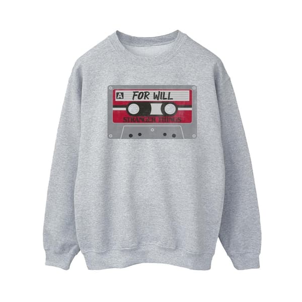 Netflix Stranger Things Cassette For Will - tröja för kvinnor/damer