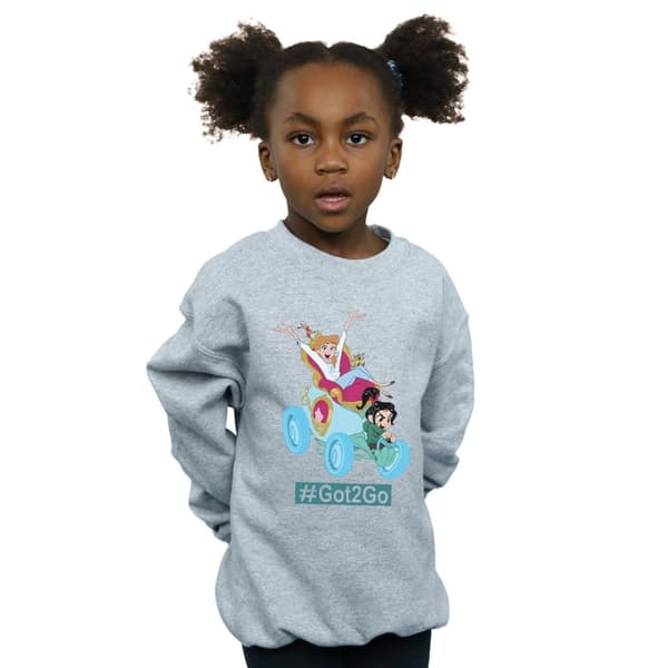 Disney Girls Wreck It Ralph Cinderella And Vanellope Sweatshirt