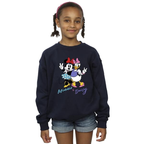 Disney Girls Minnie Mouse And Daisy Sweatshirt