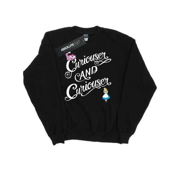 Disney Herr - Alice i underlandet - Curiouser - Sweatshirt
