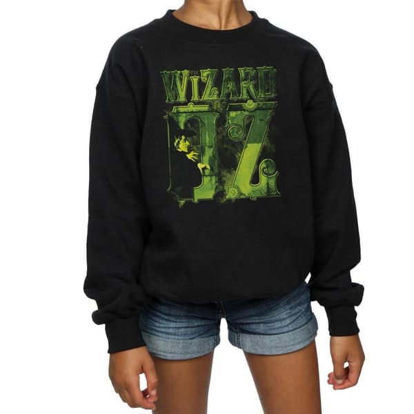 The Wizard Of Oz Girls Wicked Witch Logo Sweatshirt