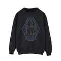 Miniatyrbilde 1 av 3: Star Wars Mens The Mandalorian Outline Helm Diamond Sweatshirt
