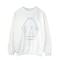 Miniatyrbilde 1 av 3: Star Wars Mens The Mandalorian Outline Helm Diamond Sweatshirt
