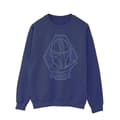 Miniatyrbilde 1 av 3: Star Wars Mens The Mandalorian Outline Helm Diamond Sweatshirt