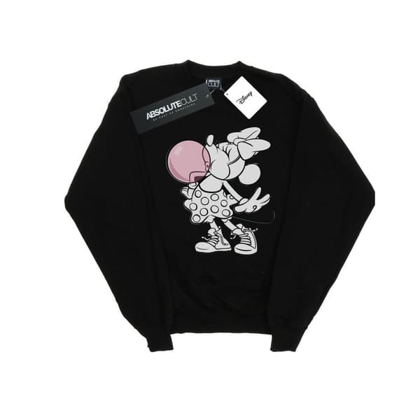 Disney Womens/Ladies Minnie Mouse Gum Bubble Sweatshirt