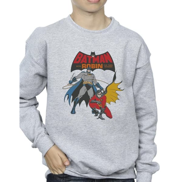 DC Comics Boys Batman And Robin Sweatshirt