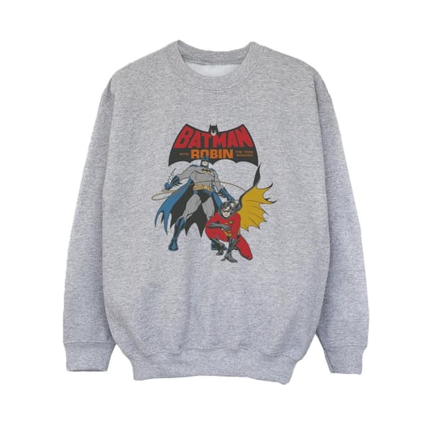 DC Comics Boys Batman And Robin Sweatshirt