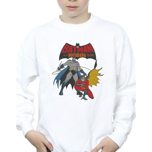 DC Comics Boys Batman And Robin Sweatshirt