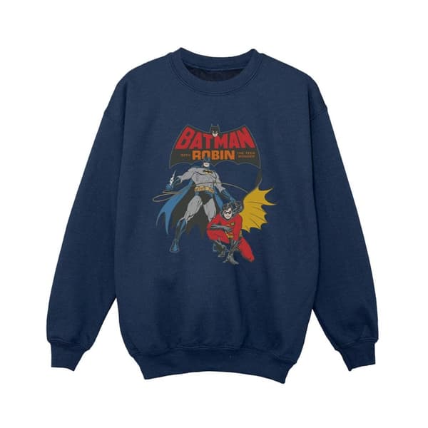 DC Comics Boys Batman And Robin Sweatshirt