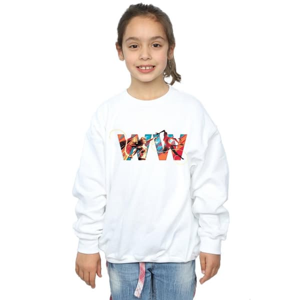 DC Comics Girls Wonder Woman 84 Symbol Sweatshirt
