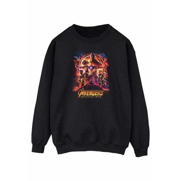 Marvel Sweatshirt med filmaffisch från Avengers Infinity War - dam/dam