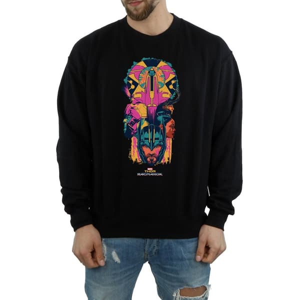 Marvel Mens Thor Ragnarok Character Totem Sweatshirt
