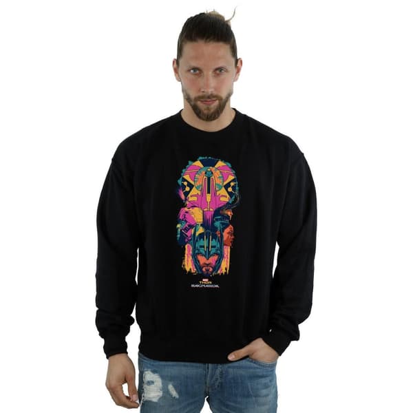 Marvel Mens Thor Ragnarok Character Totem Sweatshirt