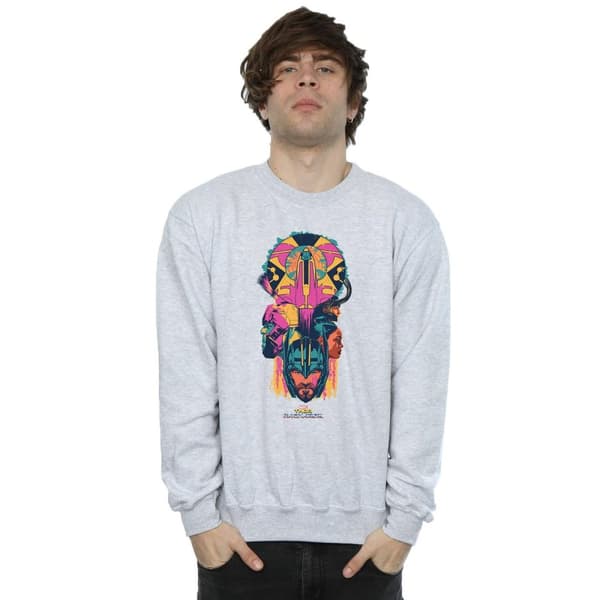 Marvel Mens Thor Ragnarok Character Totem Sweatshirt