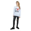 Pikkukuva 4 / 5: Disney Womens/Ladies Mickey Mouse I Love Mickey Sweatshirt