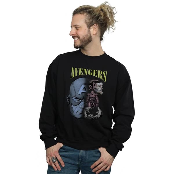 Marvel Mens Avengers Homage Sweatshirt