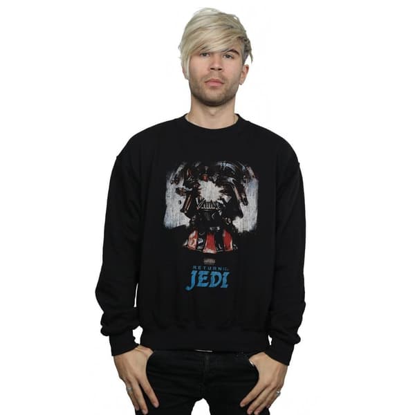 Star Wars Mens Return Of The Jedi Vader Shattered Sweatshirt