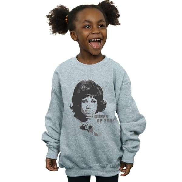 Aretha Franklin Queen Of Soul-tröja för flickor