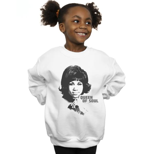 Aretha Franklin Queen Of Soul-tröja för flickor