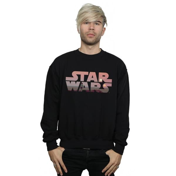 Star Wars Mens Tatooine Logo Sweatshirt