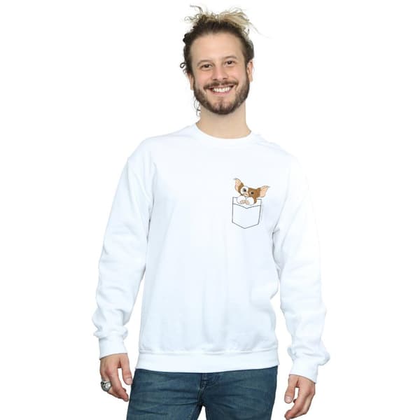 Gremlins Gizmo Sweatshirt med fuskficka för herrar