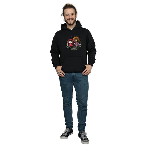 Disney Mens Coco Miguel And Hector Hoodie