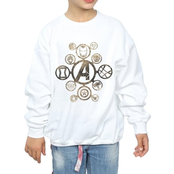 Marvel Sweatshirt med ikoner från Avengers Infinity War för flickor