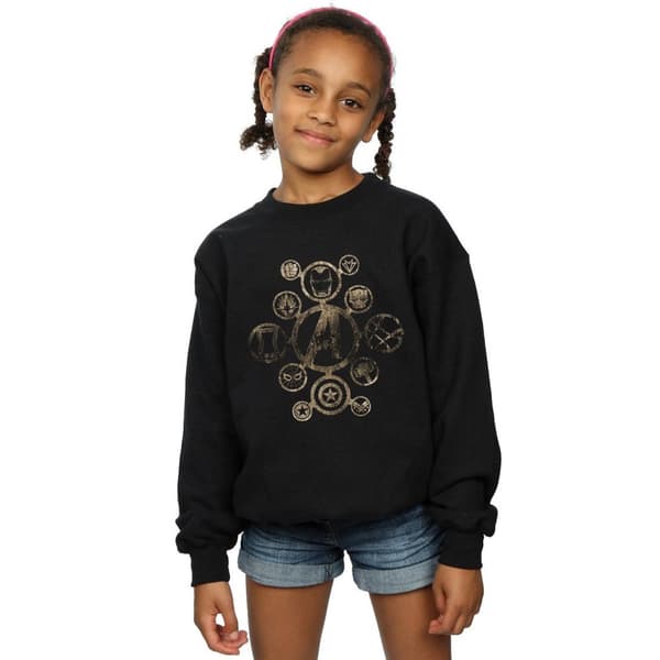 Marvel Sweatshirt med ikoner från Avengers Infinity War för flickor