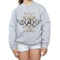 Miniatyrbild 3 av 5: Marvel Sweatshirt med ikoner från Avengers Infinity War för flickor