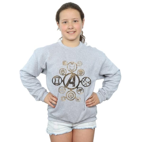 Marvel Sweatshirt med ikoner från Avengers Infinity War för flickor