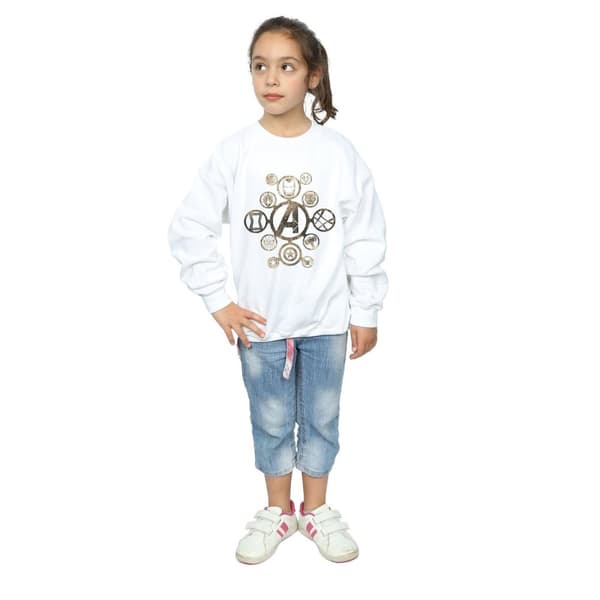 Marvel Sweatshirt med ikoner från Avengers Infinity War för flickor