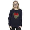 Miniatyrbilde 3 av 5: Disney Womens/Ladies Minnie Mouse Leopard Christmas Sweatshirt