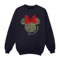 Miniatyrbilde 1 av 5: Disney Womens/Ladies Minnie Mouse Leopard Christmas Sweatshirt