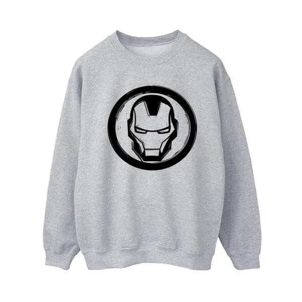 Marvel Sweatshirt med Iron Mans logotyp på bröstet - dam/dam
