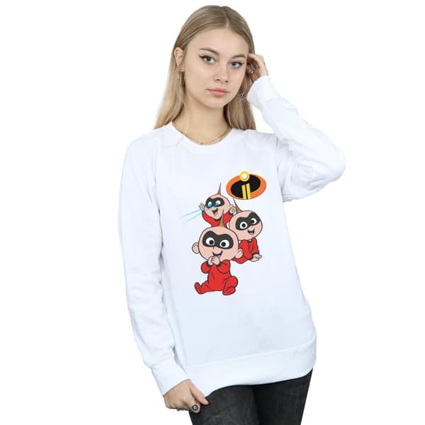 Disney Womens/Ladies The Incredibles Jak Jak Sweatshirt