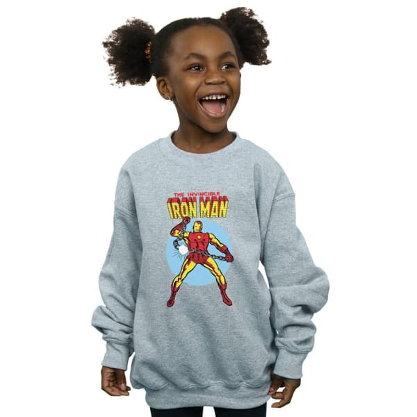 Marvel Girls The Invincible Iron Man Sweatshirt