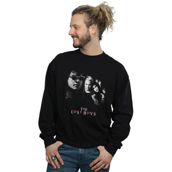 The Lost Boys Mens Poster Mono Sweatshirt