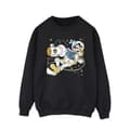 Miniatyrbild 1 av 3: Disney Mens Goofy Reading In Space Sweatshirt