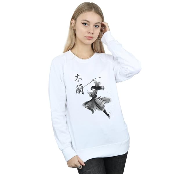 Disney Womens/Ladies Mulan Movie Sword Jump Sweatshirt