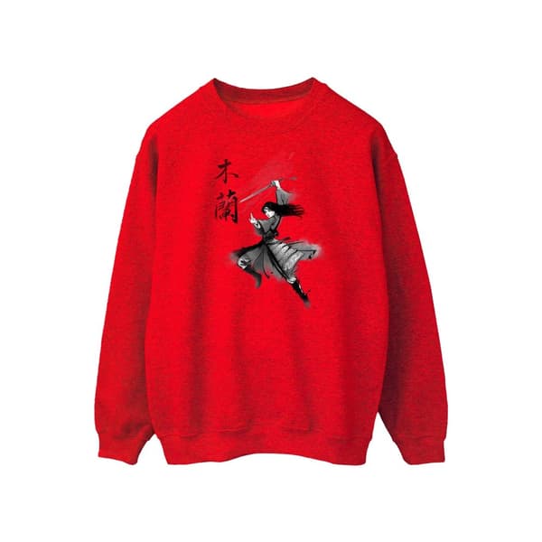 Disney Womens/Ladies Mulan Movie Sword Jump Sweatshirt