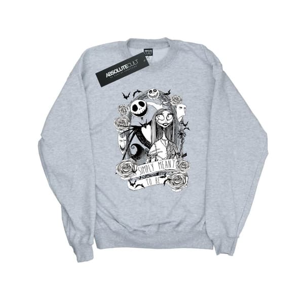 Disney Boys Nightmare Before Christmas Simply Meant To Be Sweatshirt