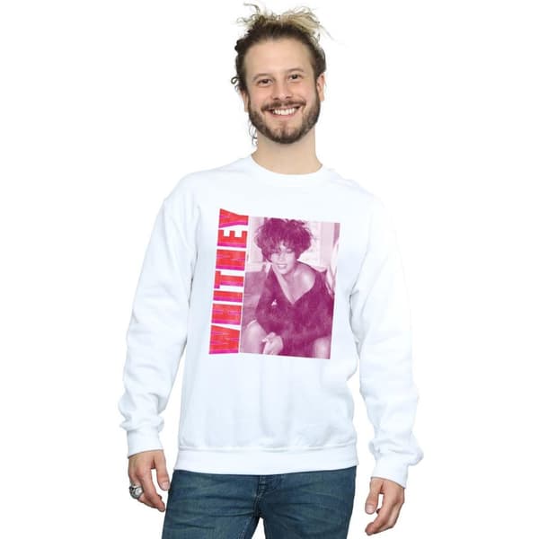 Whitney Houston Herr WHITNEY Pose Sweatshirt