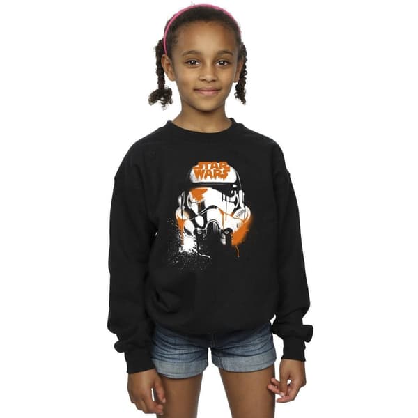 Star Wars Girls Halloween Stormtrooper Helmet Sweatshirt
