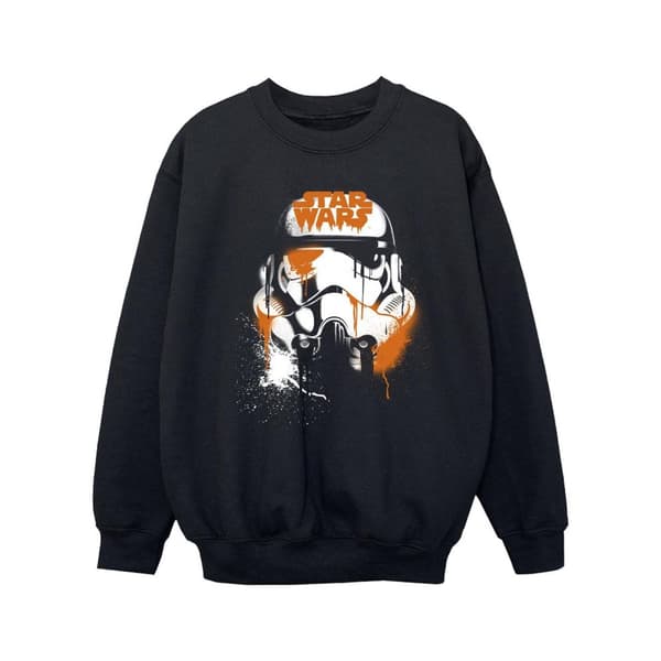 Star Wars Girls Halloween Stormtrooper Helmet Sweatshirt